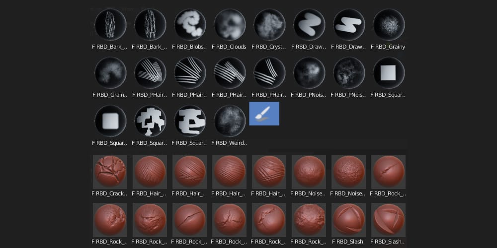 Blender 2.8 Brushpack