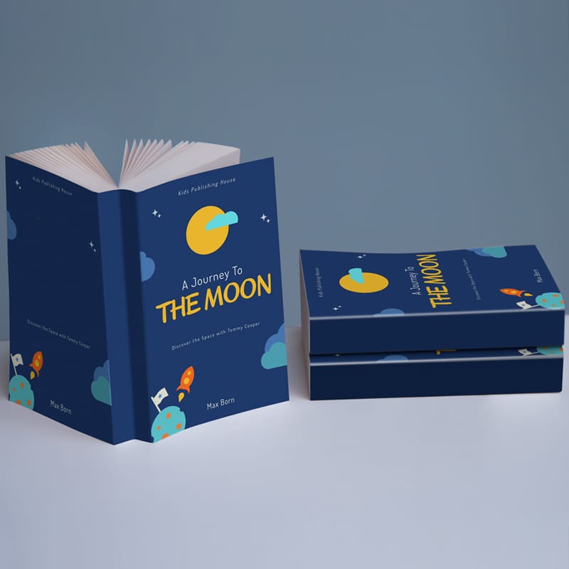 Comic Book Cover Mockup PSD