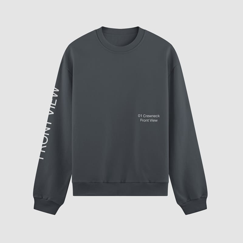 Free Crewneck Mockup PSD