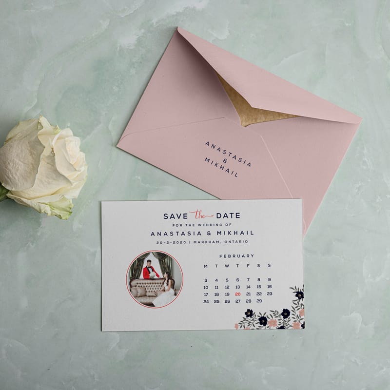 Envelope and Invite Card Mockup PSD