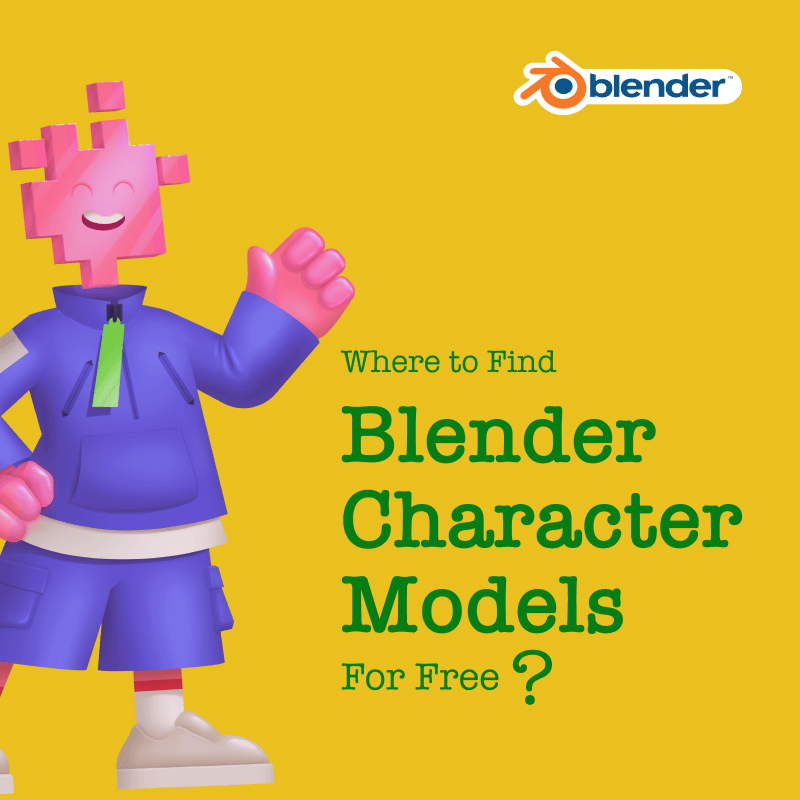 Where to Download Blender Character Models for Free