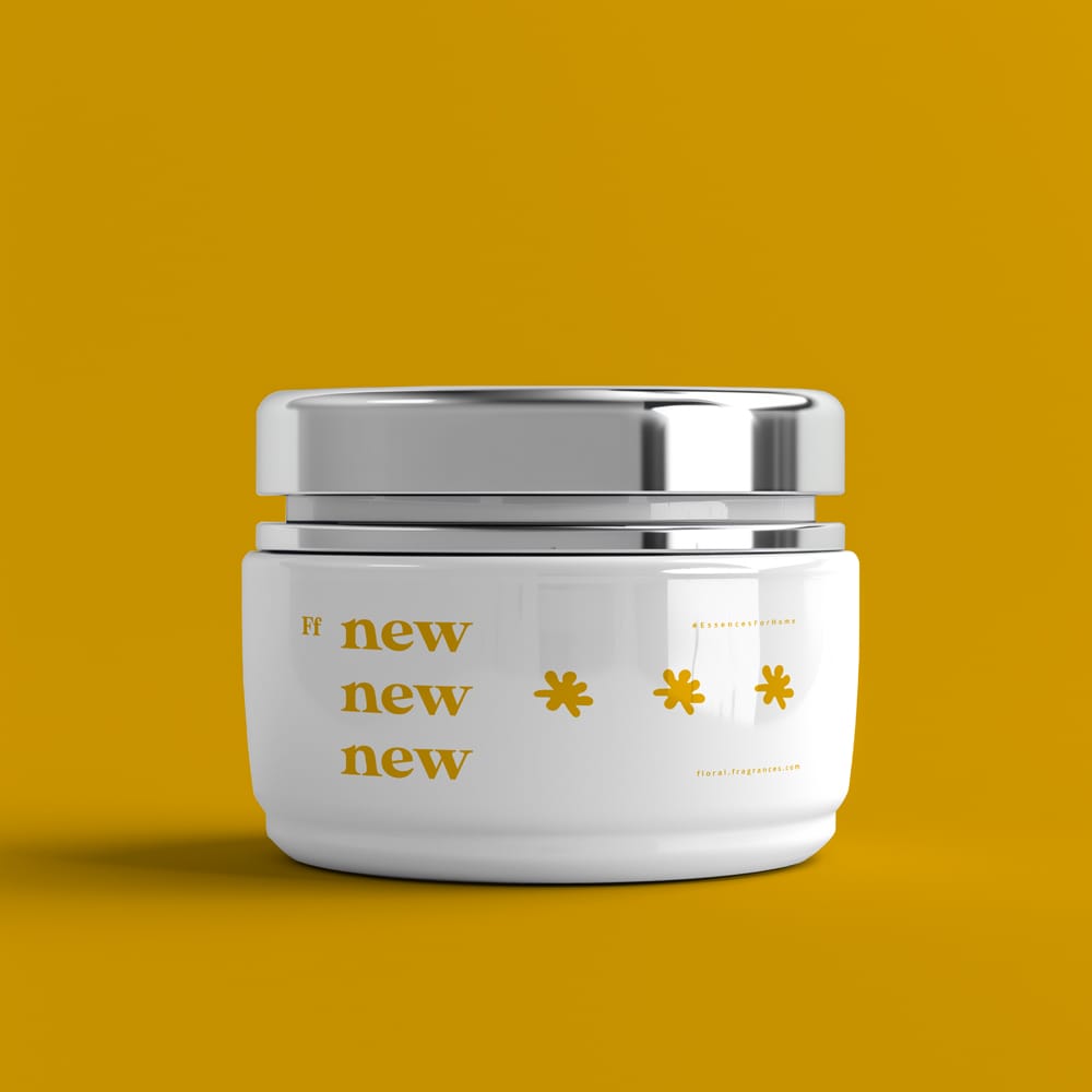 Free Cosmetic Jar Mockup Design PSD