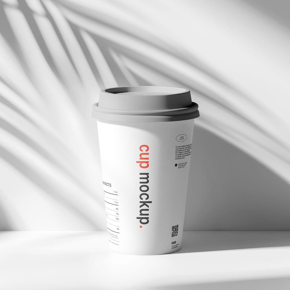 Free Craft Cup Mockup PSD