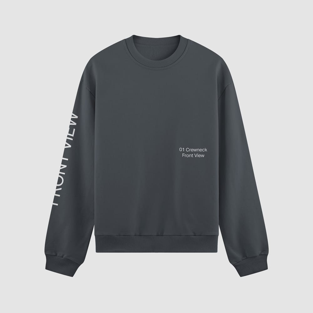 Free Crewneck Mockup PSD