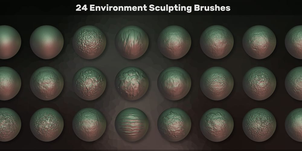Free Environment Sculpting Brushes