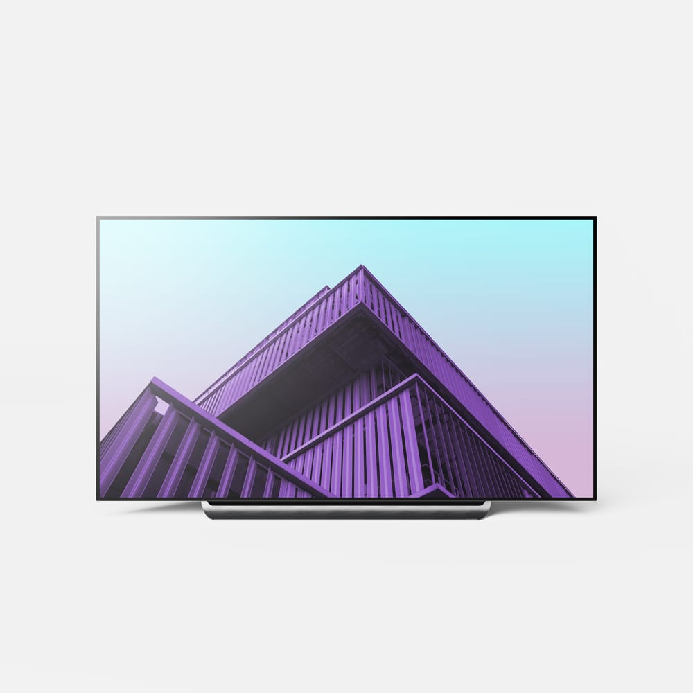 Free LG TV Mockup PSD