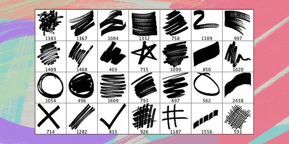 Free Marker Pen Brushes