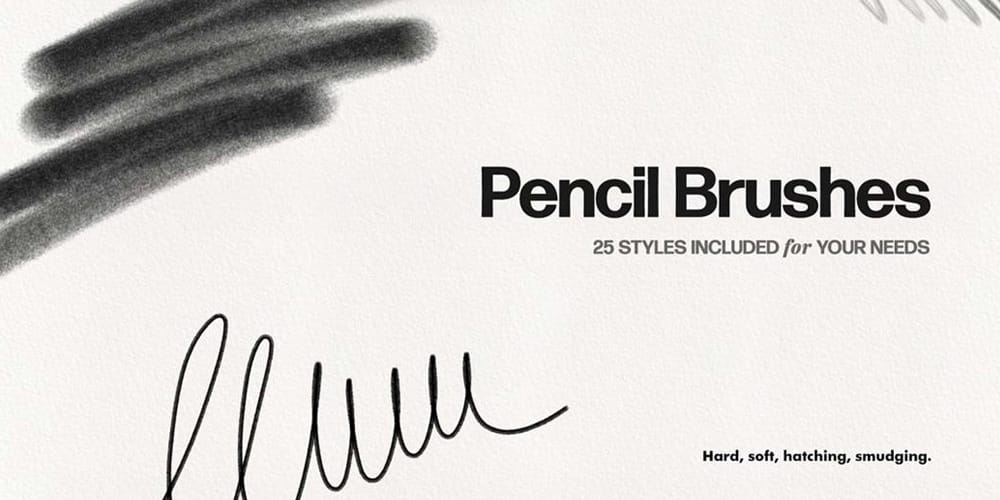 Free Pencil Brushes for Photoshop