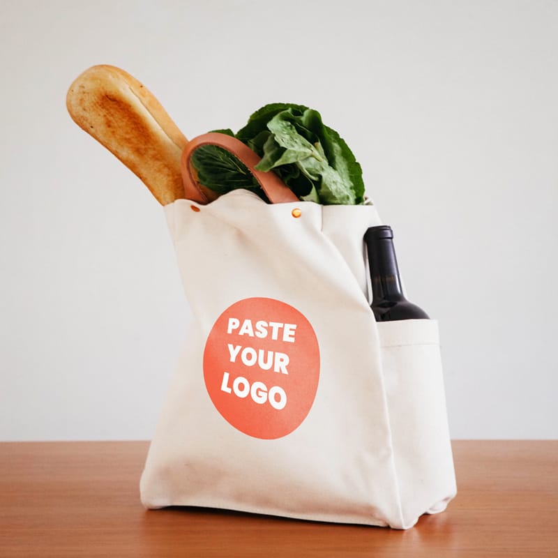 High-Quality Paper Bag Mockup PSD