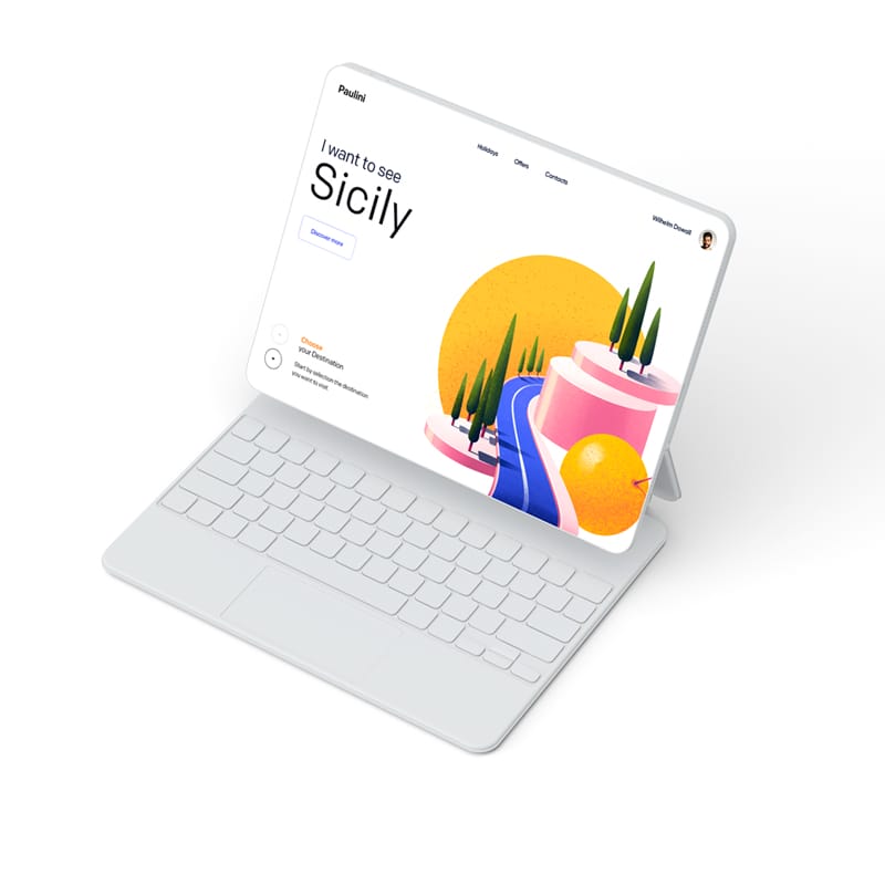 Macbook Pro Laptop Mockup Template PSD