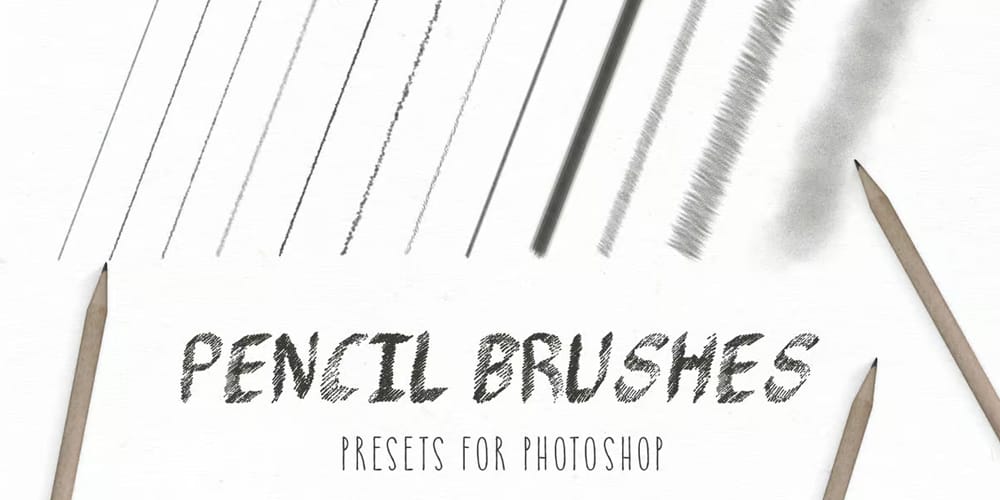 Pencil Brushes for Photoshop