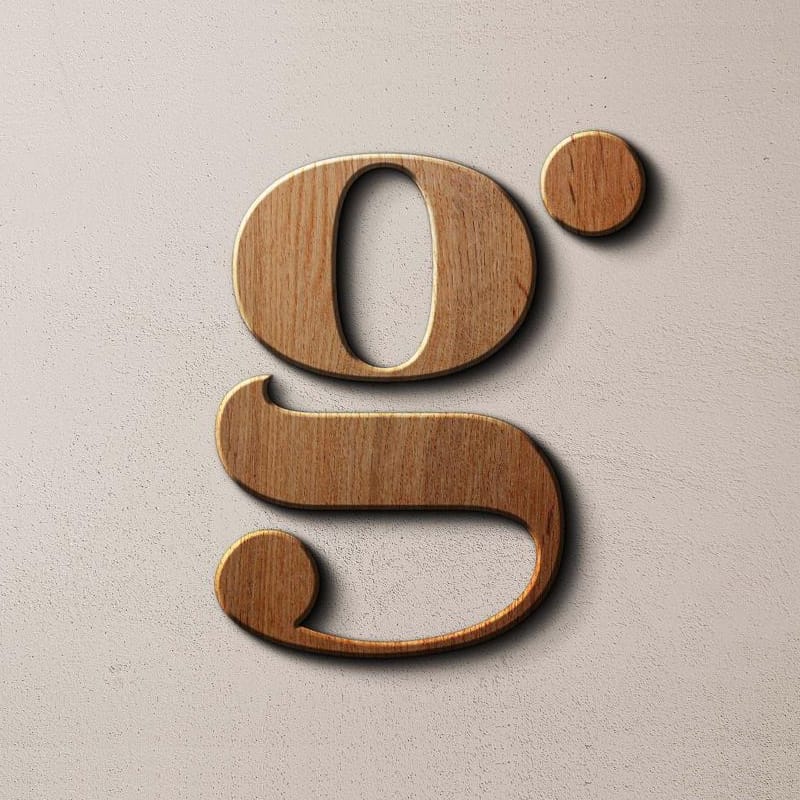 Rustic Wooden Sign Logo Mockup PSD