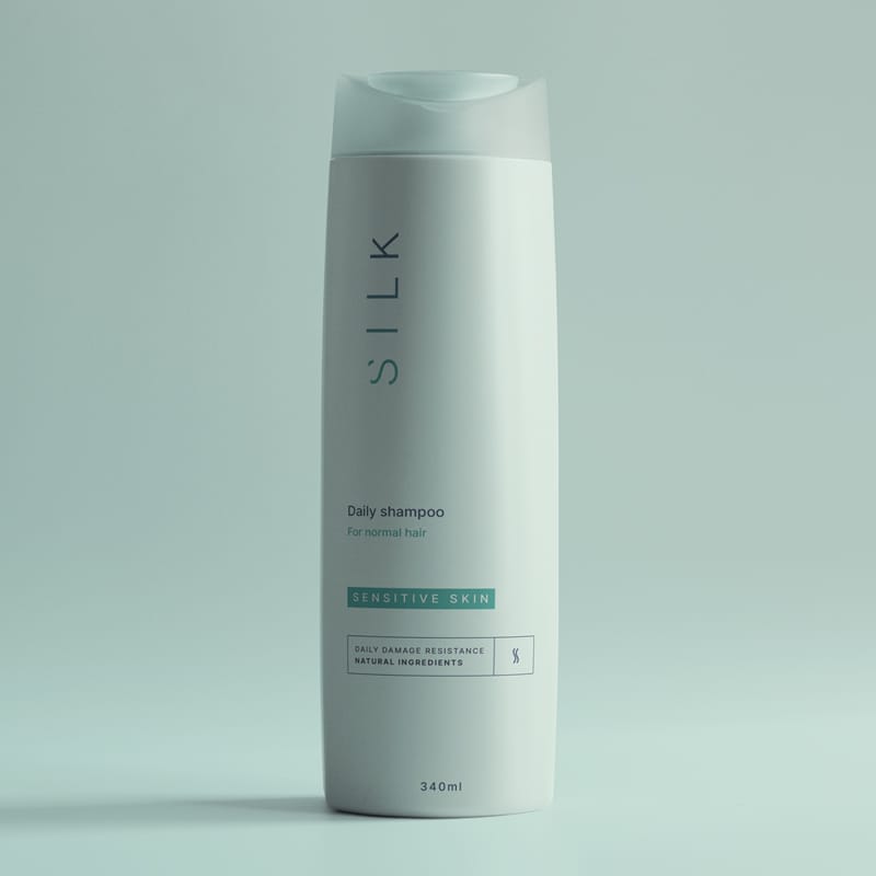 Shampoo Bottle Mockup Design PSD
