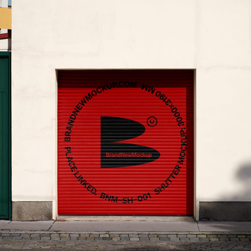 Shutter Mockup PSD