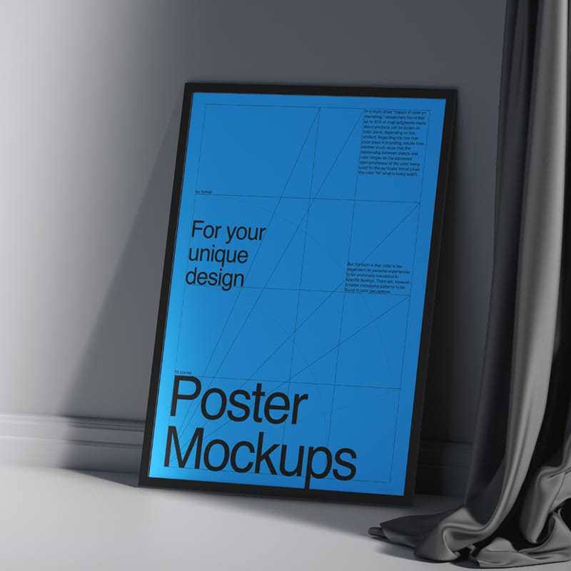 Stylish Frame Mockup PSD