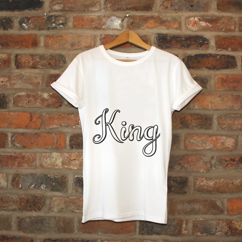 White Hanger T-shirt Mockup PSD