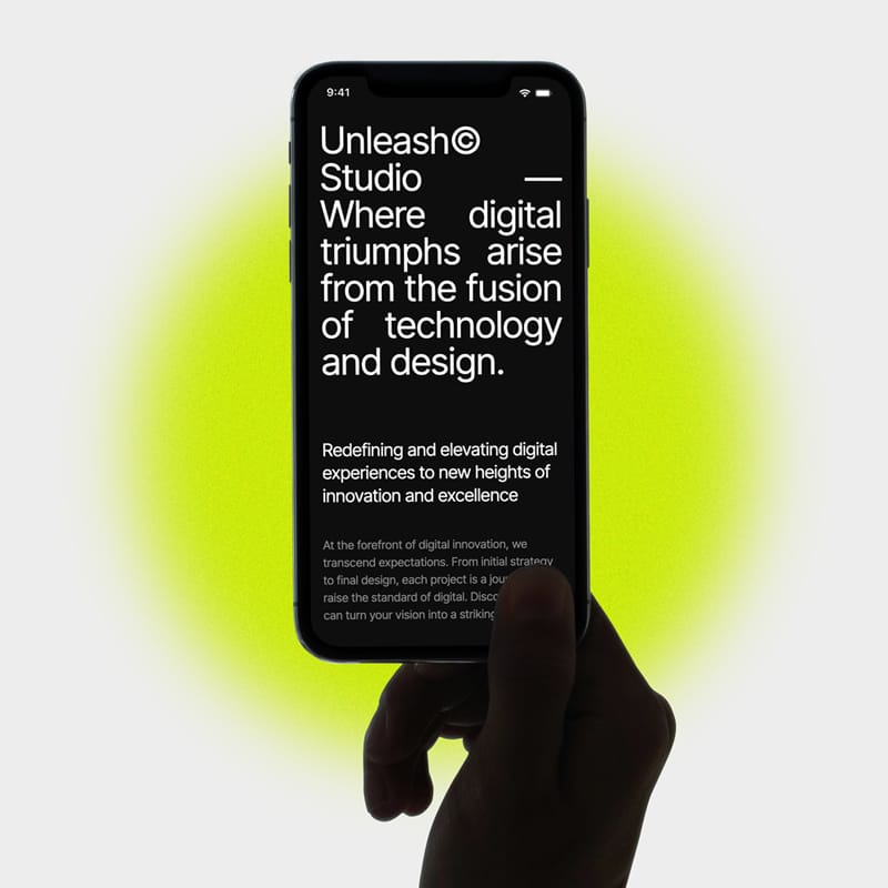 iPhone in Hands Mockup Set PSD