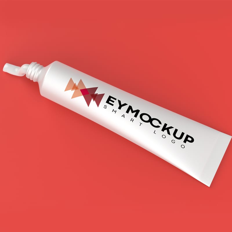 Aiko Paint Tube Mockup PSD