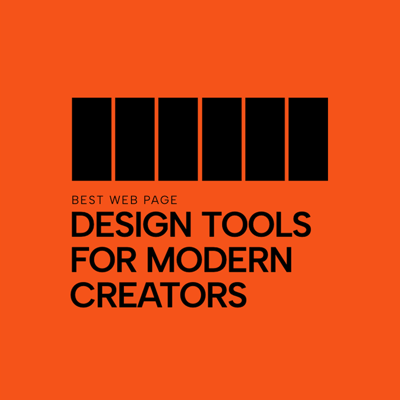 Best Web Page Design Tools for Modern Creators -2024
