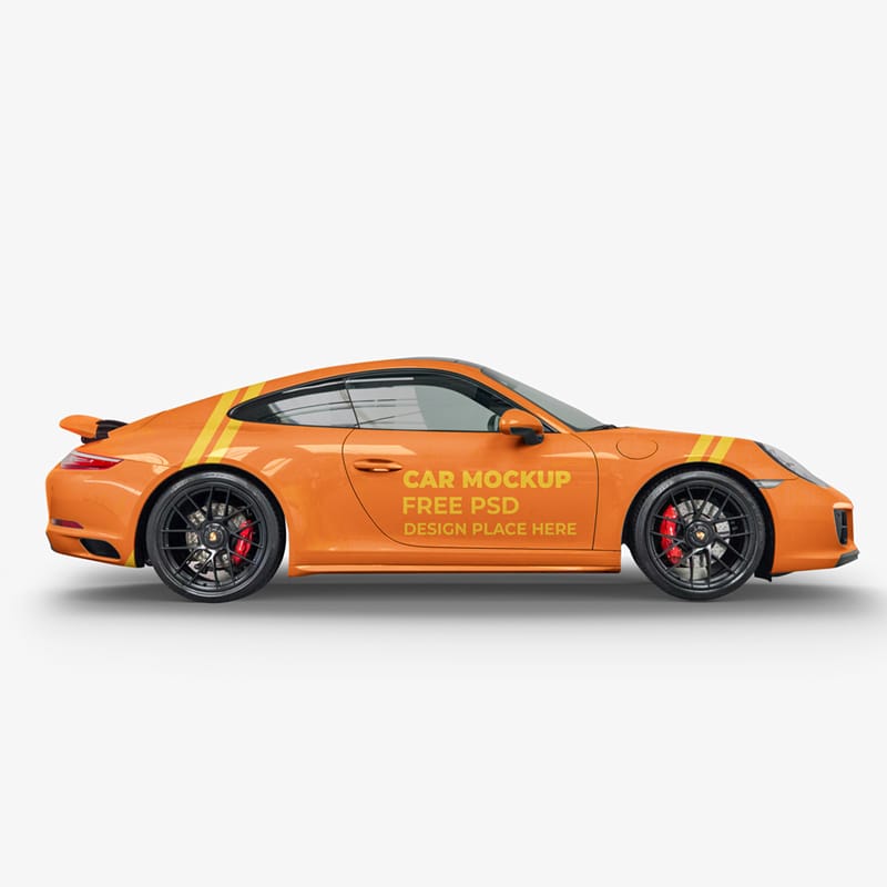 Car Mockup PSD