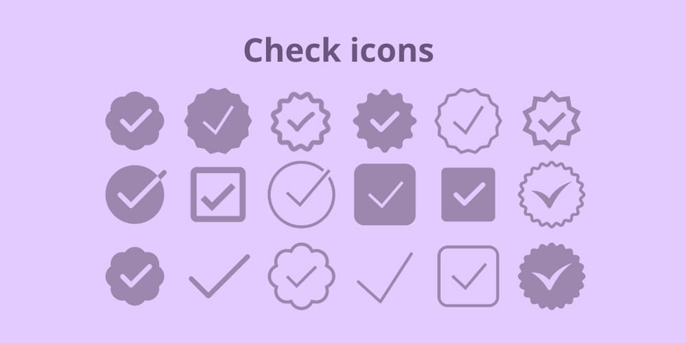 Check Icons