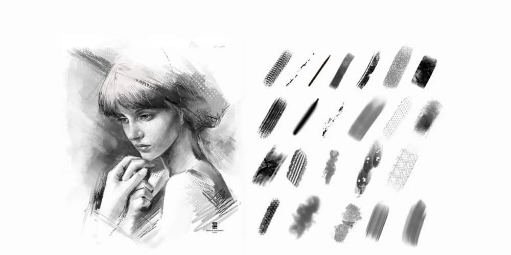 Digital Paint Photoshop Brushes