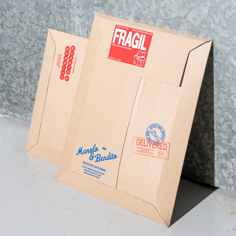 Envelope Mockup Template PSD