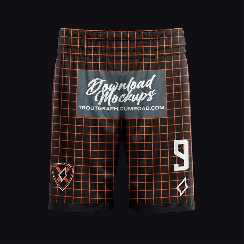 Football Short Mockups PSD