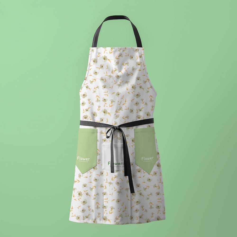 Free Apron Mockup Template PSD