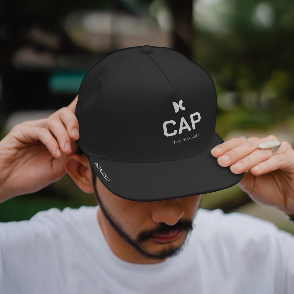 Free Baseball Cap Mockup PSD