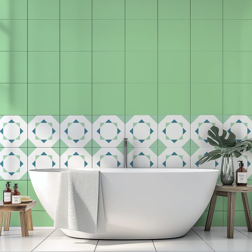 Free Bathroom Tiles Mockup PSD