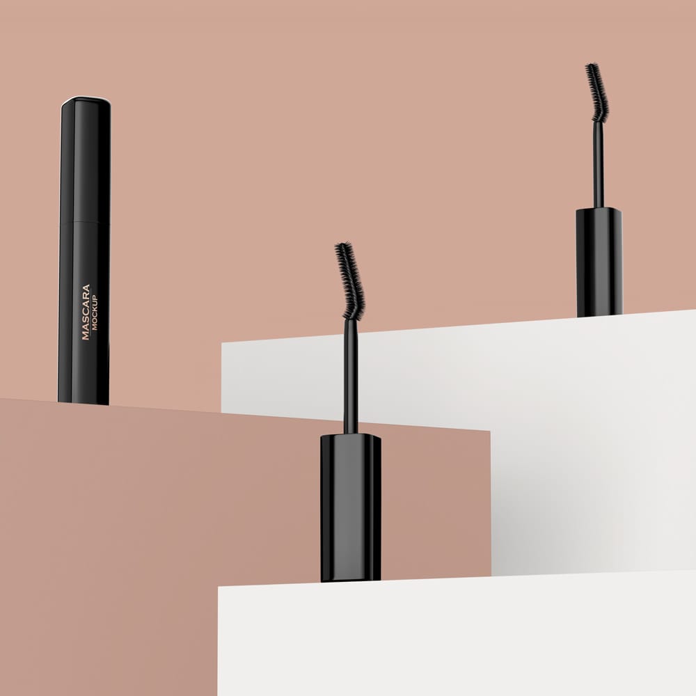 Free Mascara Mockup Set PSD