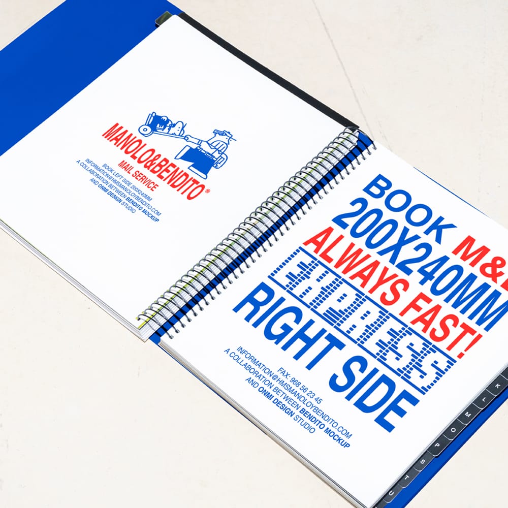 Free Photorealistic Book Mockup PSD