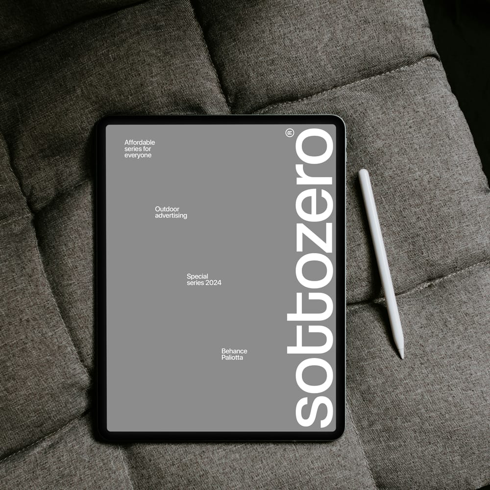 Free Realistic iPad Mockup Template PSD