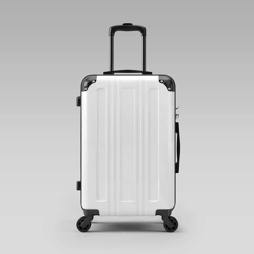 Free Suitcase Mockup Template PSD