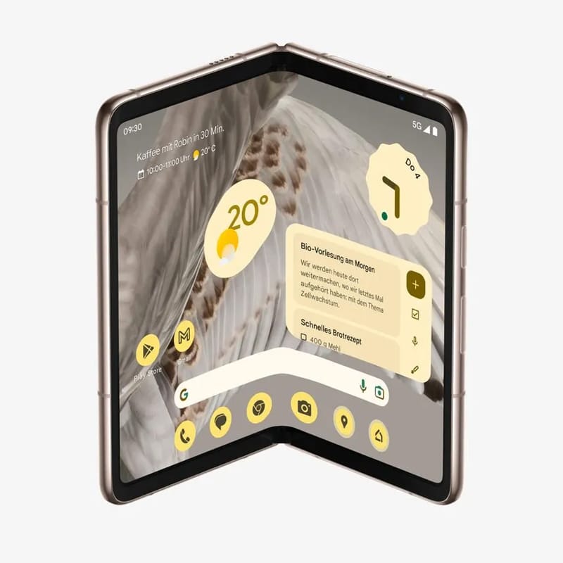 Google Pixel Fold Mockup PSD