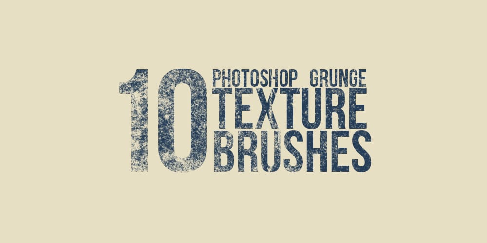 Grunge Texture Brushes For Photoshop