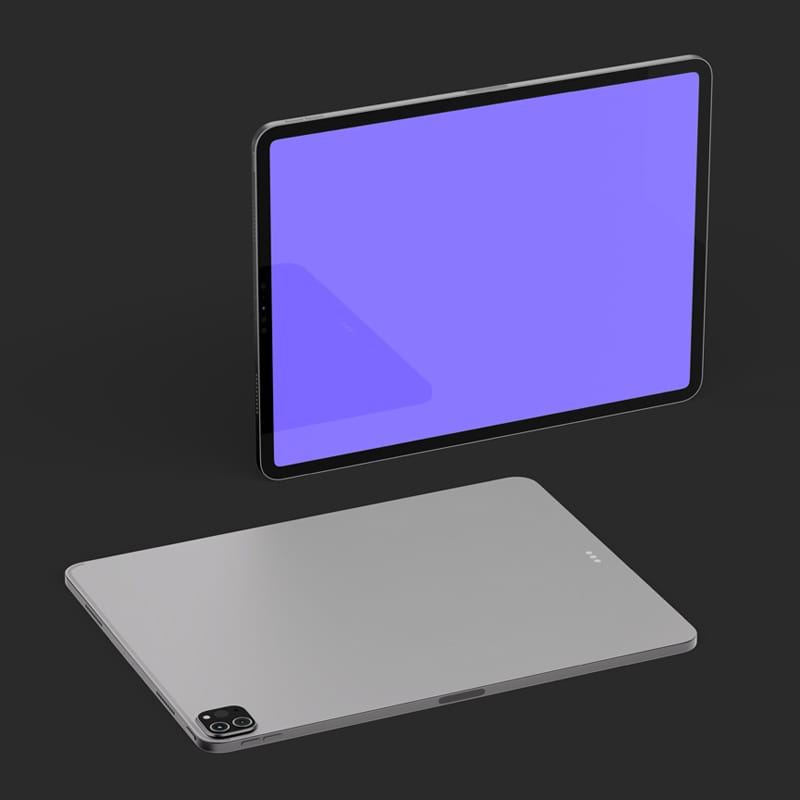 Photorealistic iPad Mockup PSD