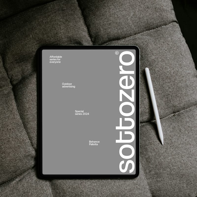 Realistic iPad Mockup Template PSD