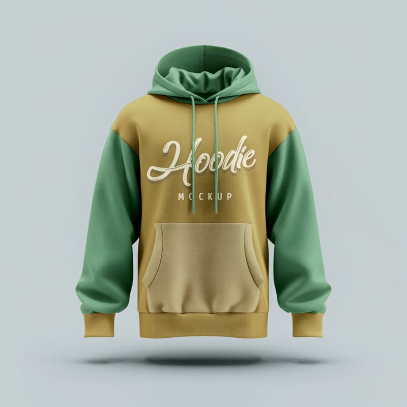 UHD Hoodie Shirt Mockup PSD