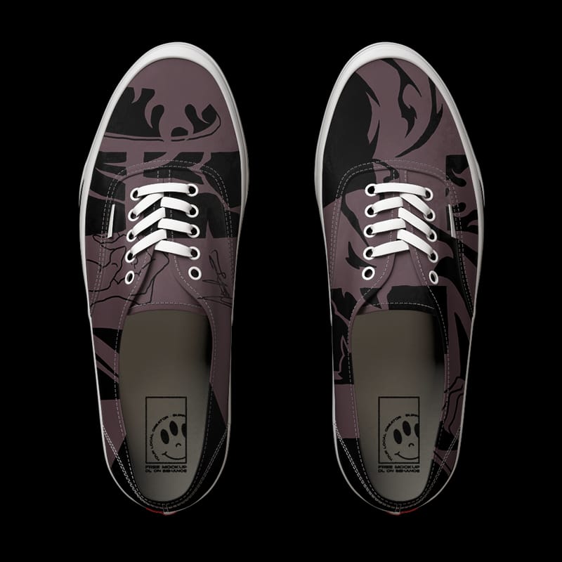 Vans Authentic Mockup PSD
