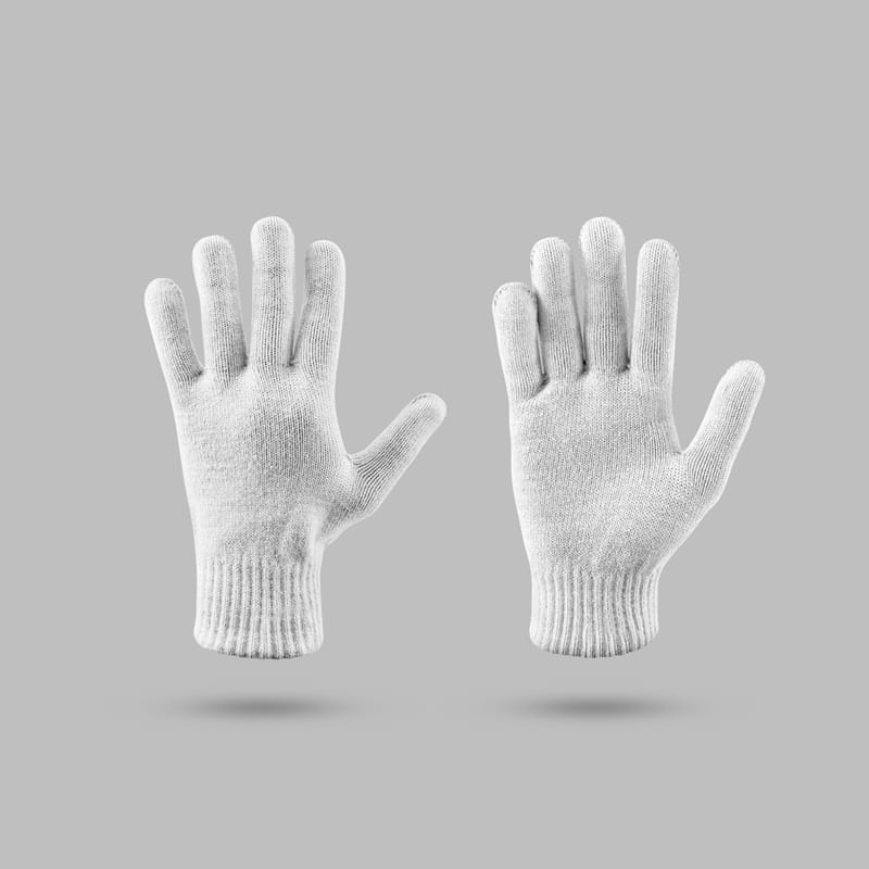 Winter Gloves Mockups PSD