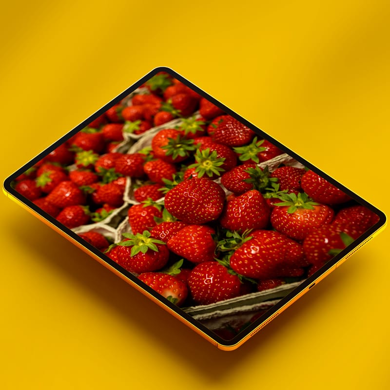 iPad Perspective View Mockup PSD