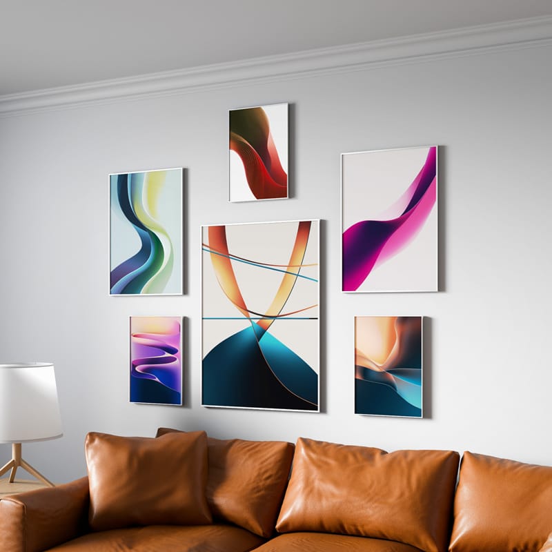 Alicia Room Frame Mockup PSD