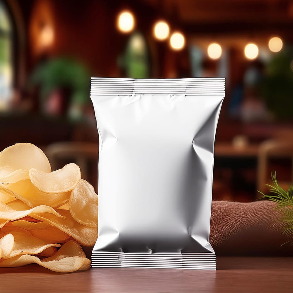 Free Chip Packaging Mockup PSD