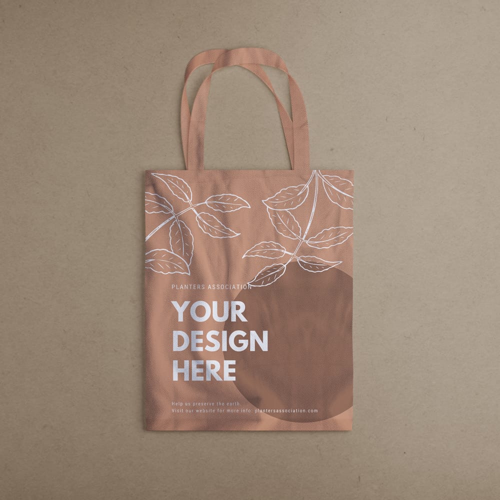 Free Cloth Bag Mockup PSD