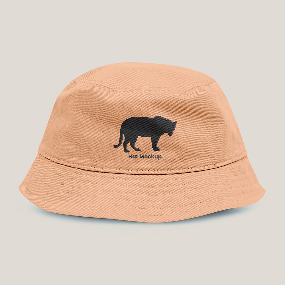 Free Minimalist Hat Mockup PSD