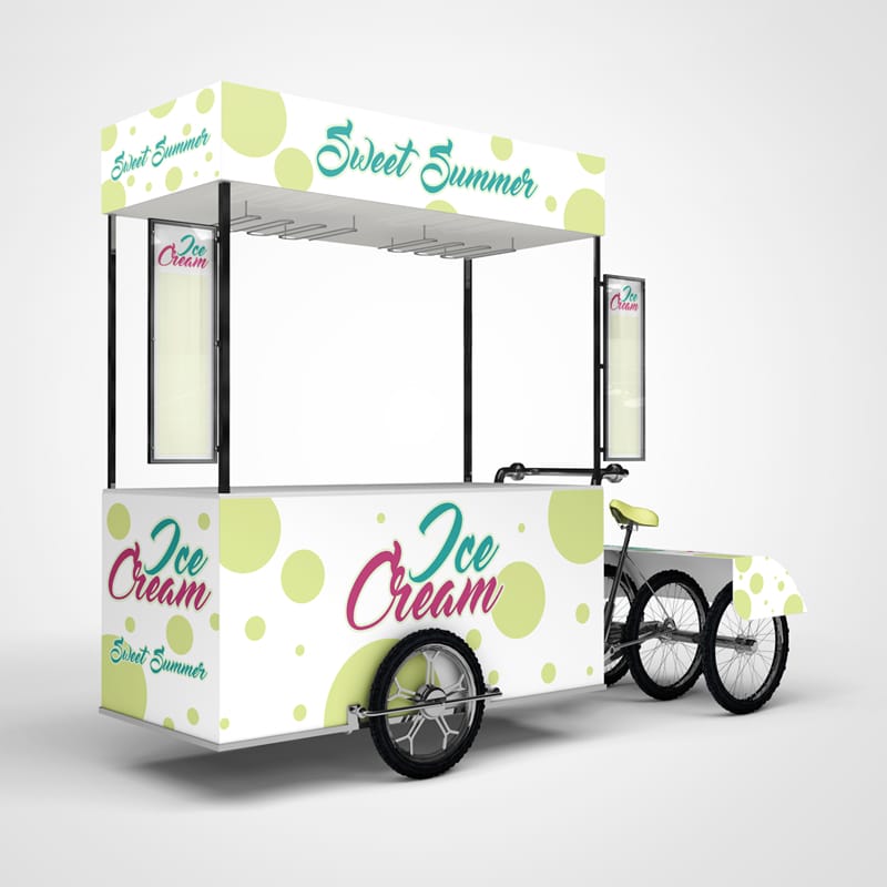 Icecream Booky Mockup PSD