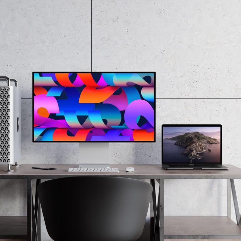 Mac Pro and MacBook Pro Mockup