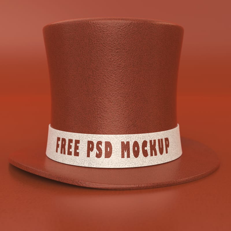 Magic Logo Hat Mockup PSD